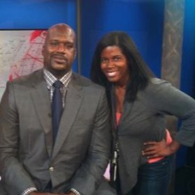 Kim and Shaq