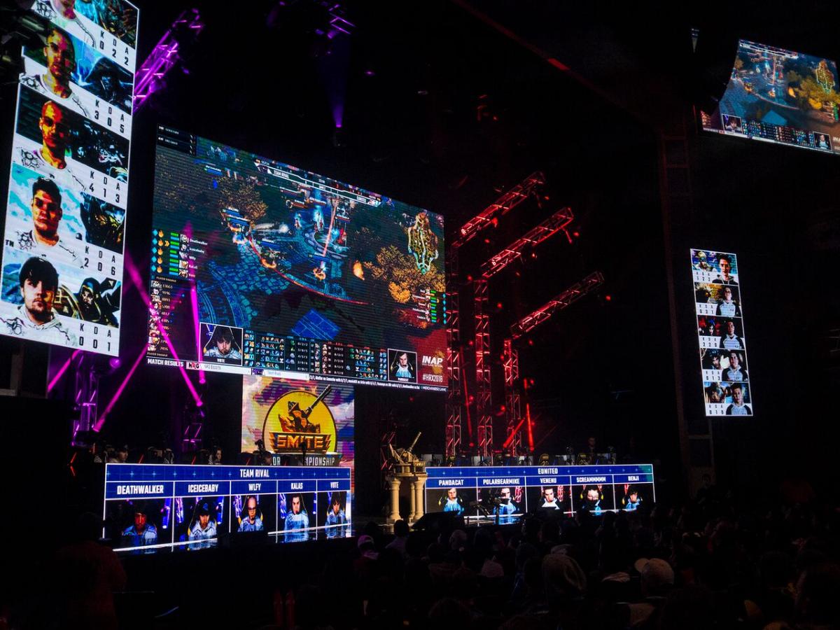 Smite Finals Stage Left preview